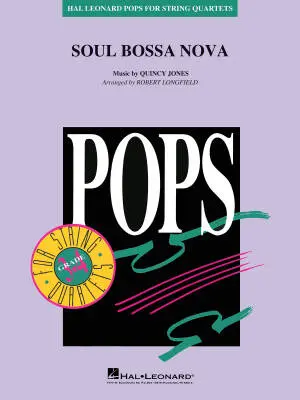 Hal Leonard - Soul Bossa Nova - Jones/Longfield - String Quartet
