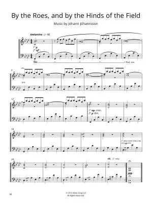 Johann Johannsson: Piano Works - Book