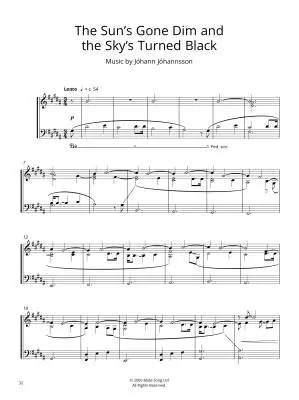 Johann Johannsson: Piano Works - Book