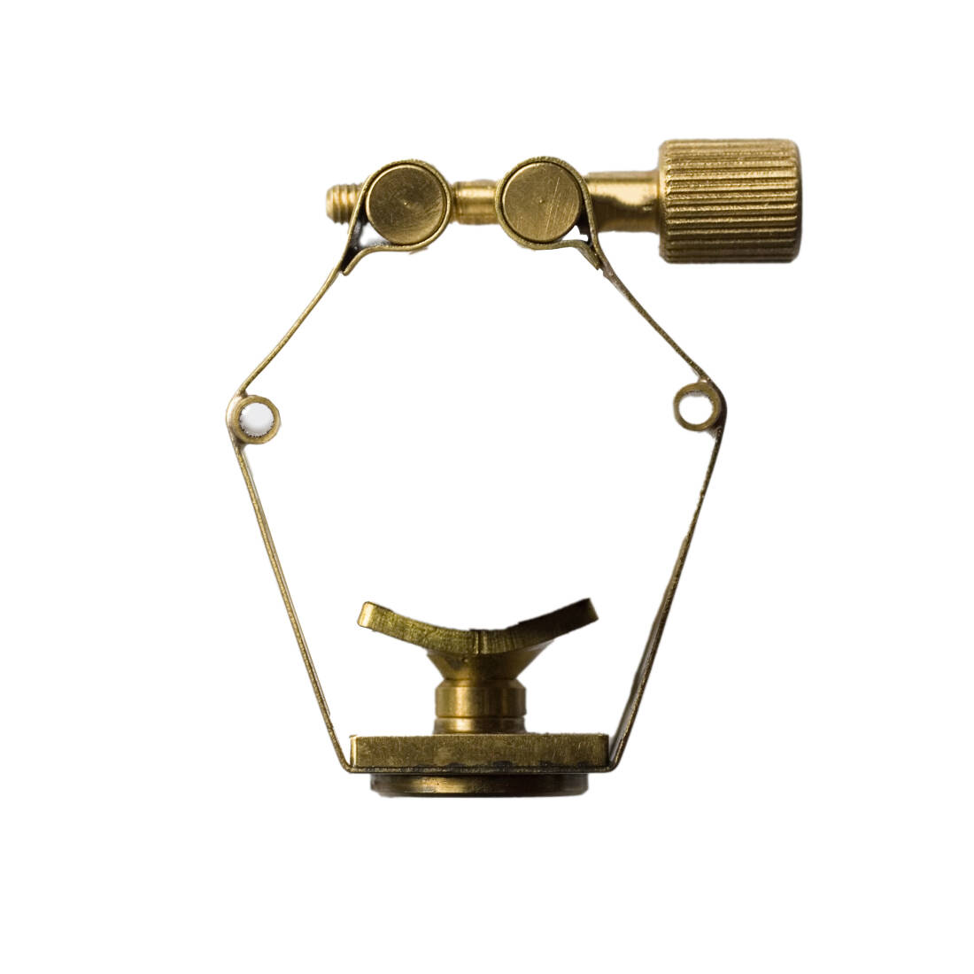 Pure Brass Soprano Saxophone Ligature