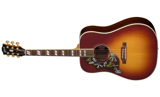 Gibson - Hummingbird Standard Rosewood Acoustic/Electric Guitar with Hardshell Case - Rosewood Burst (Left Handed)