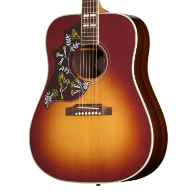 Hummingbird Standard Rosewood Acoustic/Electric Guitar with Hardshell Case - Rosewood Burst (Left Handed)