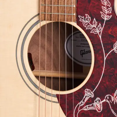 Hummingbird Studio Walnut Acoustic/Electric Guitar with Hardshell Case - Natural