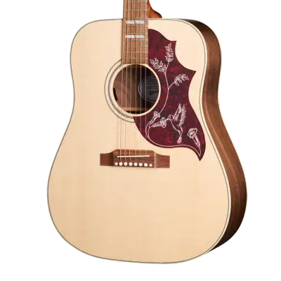 Hummingbird Studio Walnut Acoustic/Electric Guitar with Hardshell Case - Natural