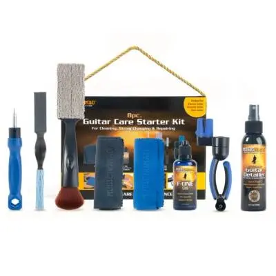 Music Nomad - 8-Piece Guitar Care Starter Kit