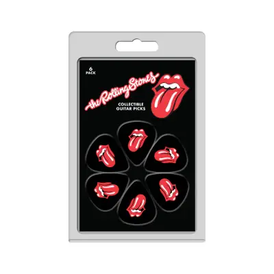 Perris Leathers Ltd - The Rolling Stones Guitar Picks (6 Pack)