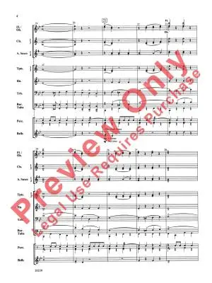 Colonel Bogey - Alford/Williams - Concert Band - Score - Gr. 1.5