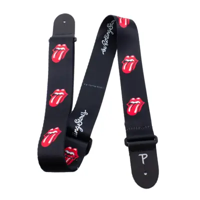 2\'\' Polyester Rolling Stones Guitar Strap