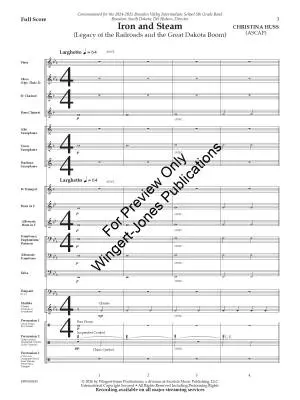 Iron and Steam - Huss - Concert Band - Gr. 0.5