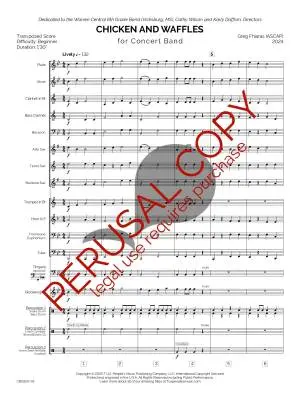 Chicken and Waffles - Fhiaras - Concert Band