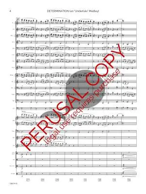Determination (an Undertale Medley) - Fox/Collins - Concert Band