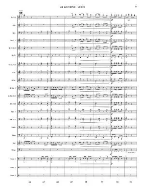 La Sevillana (Concert March) - Vargas - Concert Band - Gr. 3