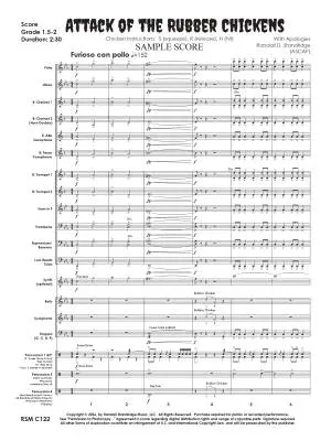 Attack of the Rubber Chickens - Standridge - Concert Band - Gr. 2