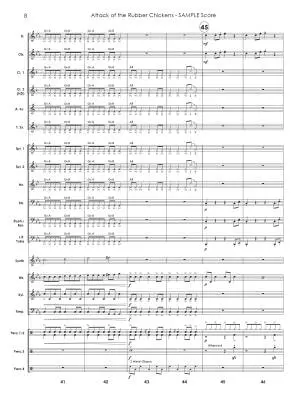 Attack of the Rubber Chickens - Standridge - Concert Band - Gr. 2
