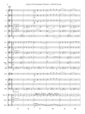 Attack of the Rubber Chickens - Standridge - Concert Band - Gr. 2