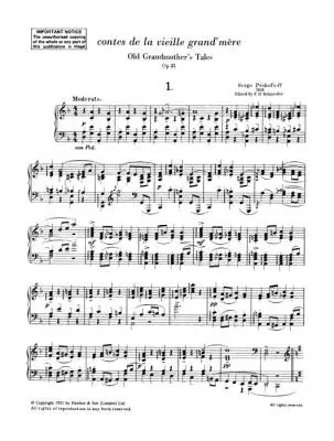 Old Grandmother\'s Tales Op. 31 (Piano)
