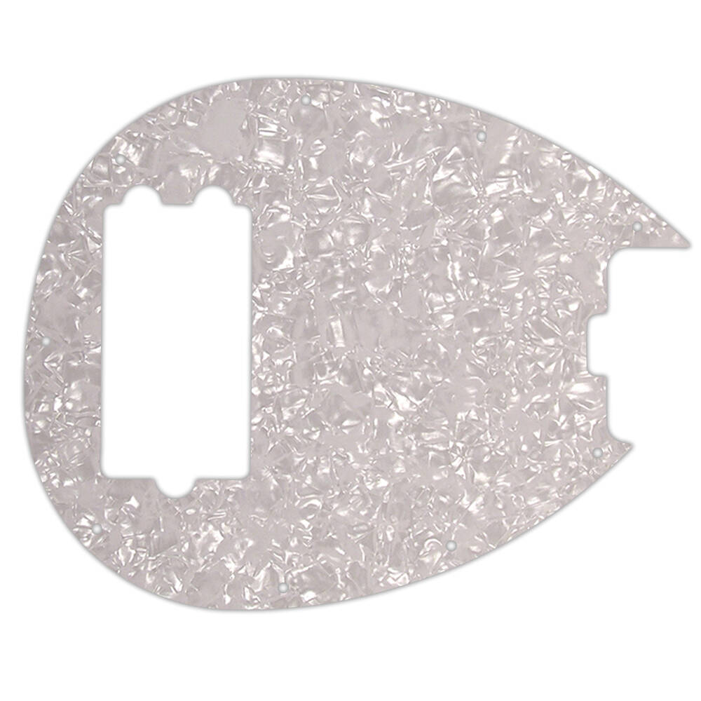 Custom Pickguard for Music Man Sterling 4-H Bass - White Pearl