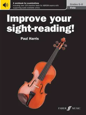 Faber Music - Improve Your Sight-Reading! Viola, Levels 6-8 - Harris - Viola - Book/Audio Online