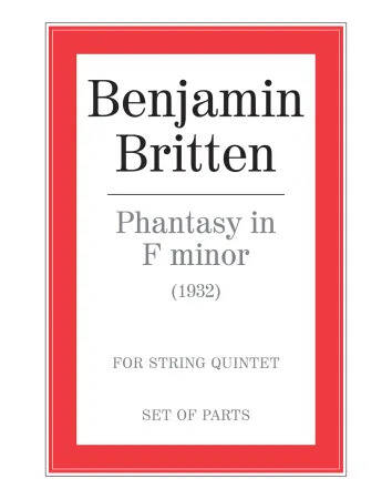 Phantasy in F Minor - Britten - String Quintet