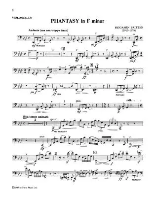 Phantasy in F Minor - Britten - String Quintet