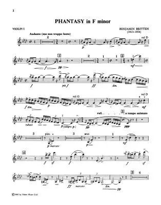 Phantasy in F Minor - Britten - String Quintet