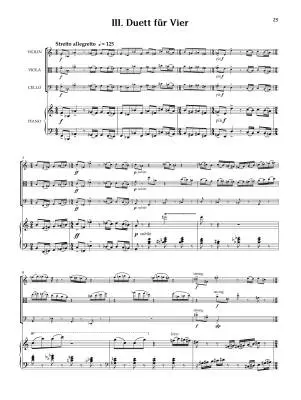 Piano Quartet - Elfman - Piano/String Trio