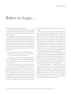 The Clarinet - Harris - Book