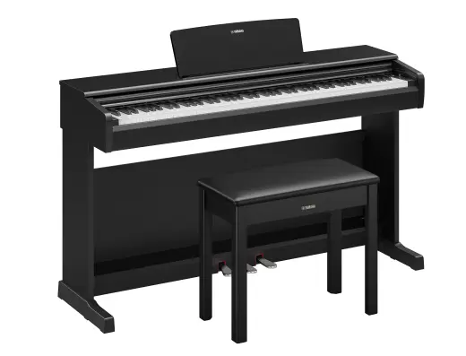 Arius YDP146 Digital Piano with Stand and Bench - Black