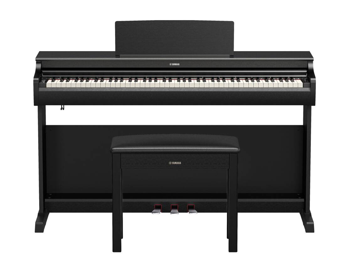 Arius YDP166 Digital Piano with Stand and Bench - Black