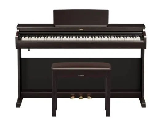 Yamaha - Arius YDP166 Digital Piano with Stand and Bench - Rosewood