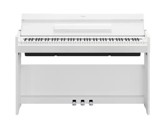 Yamaha - Arius YDPS36 Compact Digital Piano with Stand - White