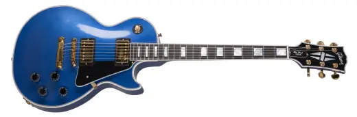 Gibson Custom Shop - Murphy Lab Light Aged Les Paul Custom Electric Guitar with Hardshell Case - JS Deep Blue