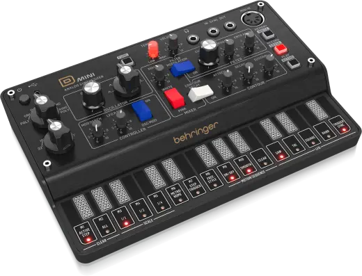 D Mini Analog Monophonic Synthesizer
