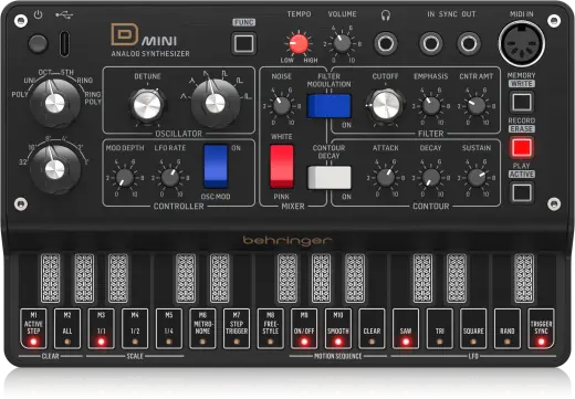Behringer - D Mini Analog Monophonic Synthesizer