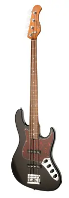 MetroExpress 22-Fret Will Lee Artist Line 4-String Bass, Morado Fingerboard - Black