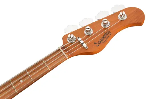 MetroExpress 22-Fret Will Lee Artist Line 4-String Bass, Morado Fingerboard - Candy Apple Red Metallic