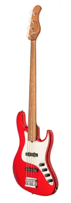 MetroExpress 22-Fret Will Lee Artist Line 4-String Bass, Morado Fingerboard - Candy Apple Red Metallic