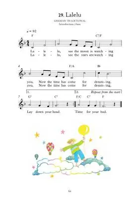 Lullaby Time - Melody/Lyrics/Chord - Book/Audio Online