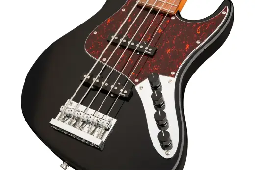MetroExpress 22-Fret Will Lee Artist Line 5-String Bass, Morado Fingerboard - Black