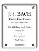 Cherry Classics - Twenty-Four Fugues from the Well-Tempered Clavier Volume 2 (13-24) for Four Trombones - Bach/Sauer - Trombone Quartet
