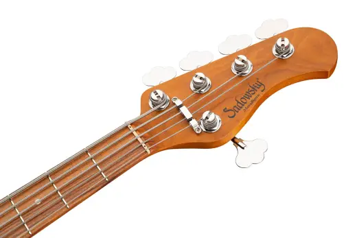 MetroExpress 22-Fret Will Lee Artist Line 5-String Bass, Morado Fingerboard - Candy Apple Red Metallic
