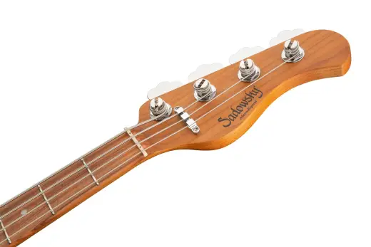 MetroExpress 24-Fret Modern 4-String Bass, Morado Fingerboard - Black