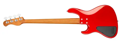MetroExpress 24-Fret Modern 4-String Bass, Morado Fingerboard - Candy Apple Red Metallic