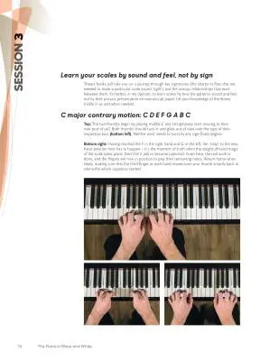 The Piano in Black and White - Tanner - Book/Audio Online