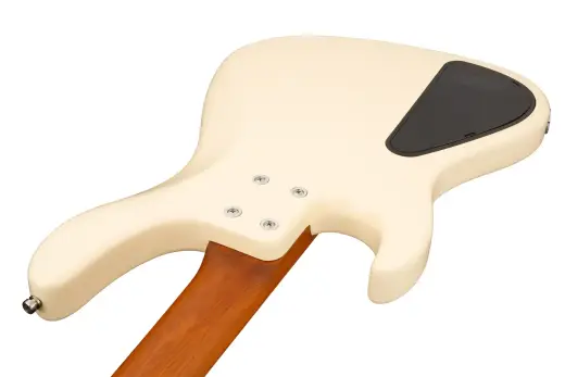 MetroExpress 24-Fret Modern 4-String Bass, Morado Fingerboard - Olympic White