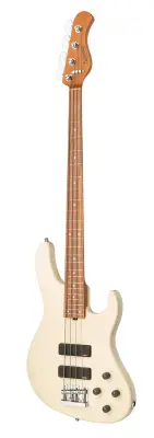 MetroExpress 24-Fret Modern 4-String Bass, Morado Fingerboard - Olympic White