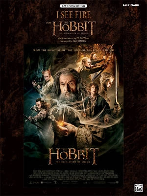 Alfred Publishing - I See Fire (from The Hobbit: The Desolation of Smaug) - Sheeran/Coates - Easy Piano