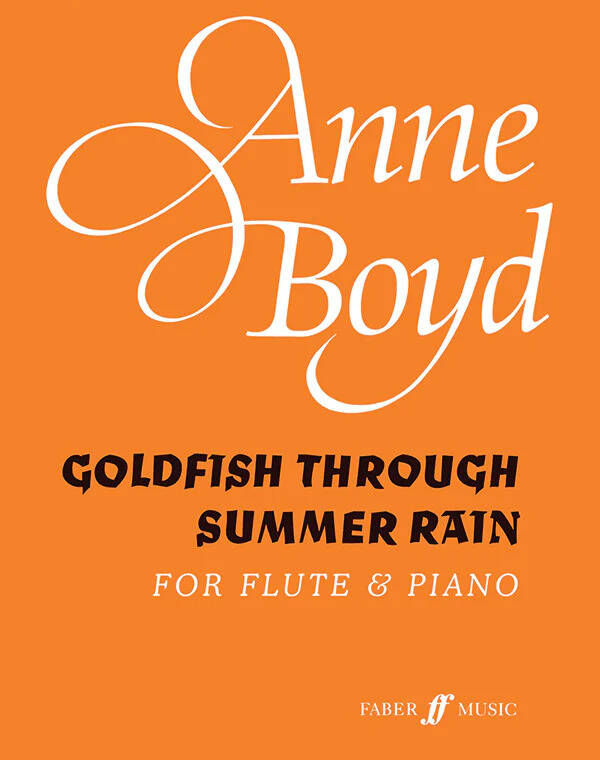 Goldfish Through Summer Rain - Boyd - Flute/Piano - BookGoldfish Through Summer Rain