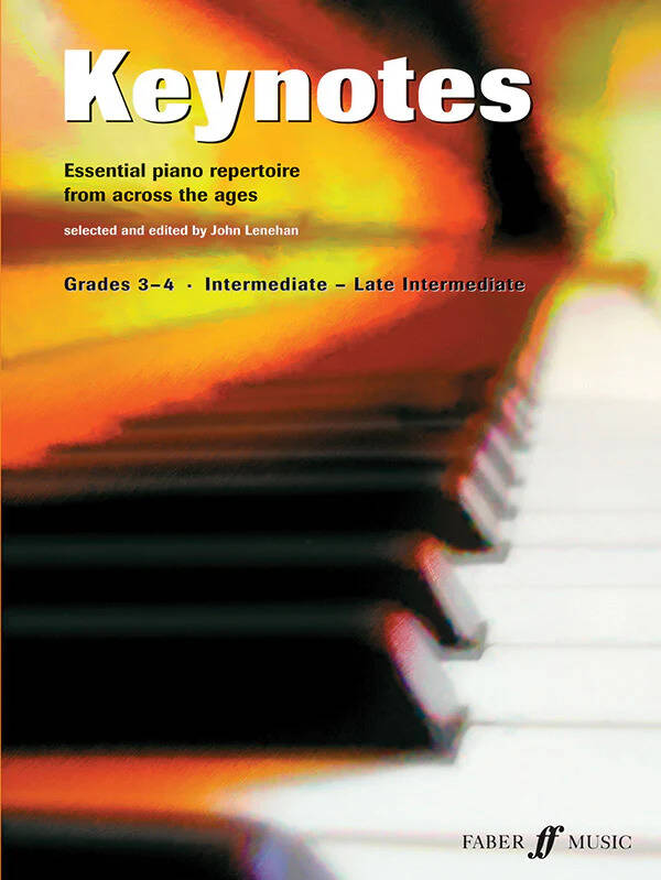 Keynotes, Grade 3-4 - Lehenan - Piano - Book