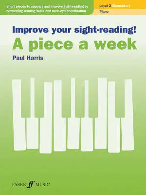 Faber Music - Improve Your Sight-Reading! A Piece a Week: Piano, Level 2 - Harris - Book
